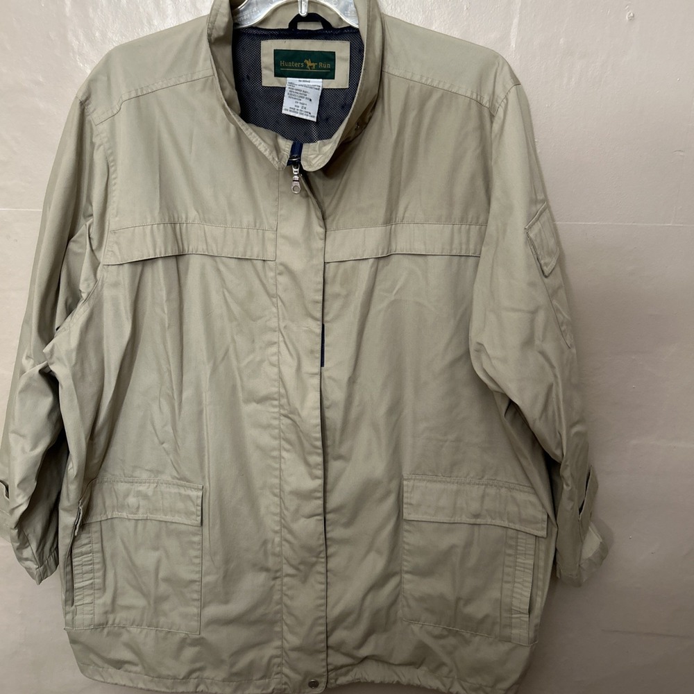 Women's‎ Hunters Run Khakis Color Rain Jacket 2X